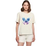 Miss Tee Mst034-chromed Butterfly Tee T-Shirt, Sabbia, 3XL Donna