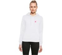 Miss Tee Mst041-self Love Club Hoody Felpa con Cappuccio, Bianco, XS Donna