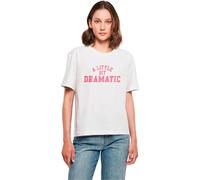 Miss Tee Mst071-lil Dramatic Tee T-Shirt, Bianco, S Donna