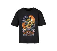 Miss Tee Mst096-summer Lovers Tee T-Shirt, Nero, L Tall Donna