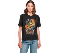 Miss Tee Mst096-summer Lovers Tee T-Shirt, Nero, XXL Große Größen Tall Donna