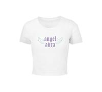 Miss Tee T-shirt MST101 Angel Aura Bianco Donna M