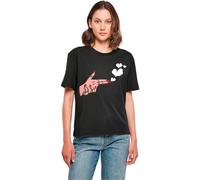 Miss Tee Mst105-girl Bang Tee T-Shirt, Nero, M Donna