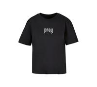 Miss Tee Mst107-praying Hands Tee T-Shirt, Nero, L Donna