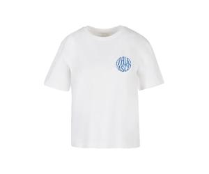 Miss Tee Mst117-italo Disco Tee T-Shirt, Bianco, XS Donna