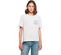 Miss Tee Mst120-daily Espresso Tee T-Shirt, Bianco, S Donna