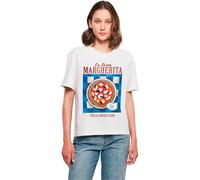 Miss Tee Mst123-santa Margherita Tee T-Shirt, Bianco, XL Tall Donna