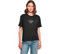 Miss Tee Mst186-angels Club Tee T-Shirt, Nero, XS Donna