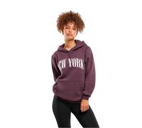 Miss Tee New York Hoodie Viola XS Donna