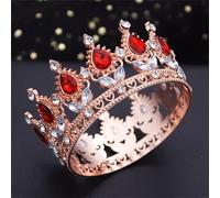 Miss Universo Corone Rotondo Diadema Regina Reale Re Tiare E Abito Da Sposa Accessori Gioielli