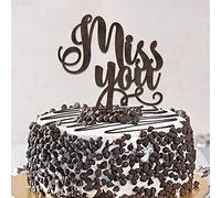 Miss You Rustic Mr & Mrs Wedding Anniversary Cake Toppers Silhouette Wood Bride and Groom Cake Toppers Custom for Wedding Bridal Shower Cake Decorations Bridal Shower Gifts