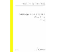Missa Brevis: for mixed choir. gemischter Chor. Chorpartitur.