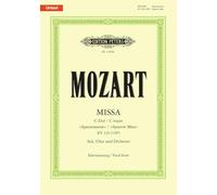 Missa Brevis in C K220 Vocal Score: Sparrow Mass