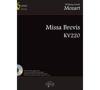 Missa brevis KV220. Partitura. Con CD Audio