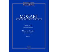 Missa C Major KV 317 'Coronation Mass' - Soloists, Choir and Orchestra - STUDYSCORE