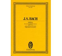 Missa Mass in B Minor Bwv 232: BWV 232. 5 Soli, Chor und Orchester. Studienpartitur.