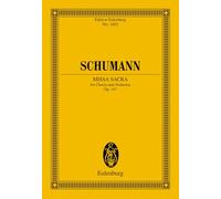 Missa Sacra for Four-Part Choir and Orchestra: Eulenburg Study Score: für vierstimmigen Chor mit Begleitung des Orchesters. op. 147. Chor und Orchester. Studienpartitur.
