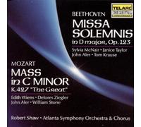 Missa Solemnis/great Mass in C Minor (Shaw, Atlanta So) (CD) Album
