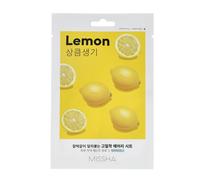 Missha Airy Fit Lemon maschera in tessuto per una pelle illuminata e vitale 19 g