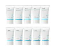 MISSHA - All-Around Safe Block Aqua Sun SPF50+ PA++++ (New version of All-Around Safe Block Aqua Sun Gel ) - 50ml (10ea) Set