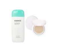 MISSHA All Around Safe Block Essence Sun Milk EX - 70ml (SPF50+ P 1ea) + Magic Cushion Cover Lasting - 15g (SPF50+...