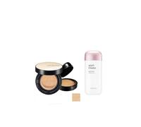 MISSHA - All-Around Safe Block Soft Finish Sun Milk SPF50+ PA+++ - 70ml X Jung Saem Mool - Essential Skin Nuder Cushion -...