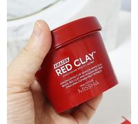 MISSHA Amazon Red Clay Pore Mask 110 ml Wash-Off Mask Pore Refining K-Beauty