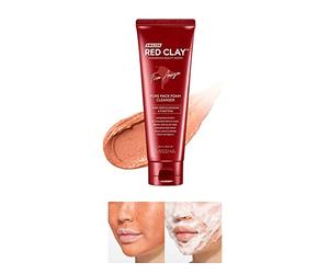 MISSHA Amazon Red Clay™Pore Pack Foam Cleanser