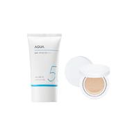 Missha Aqua Sun X Magic Cushion Moist Up Light Beige Set