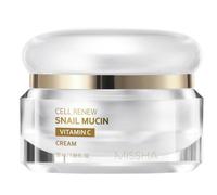 Missha Super Aqua Cell Renew Snail Cream crema giorno per il viso grassa 50 ml Unisex