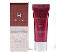 Missha M Perfect Cover BB cream ad alta protezione UV confezione piccola colore No. 27 Honey Beige SPF 42/PA+++ 20 ml