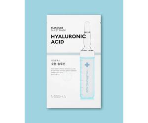 Missha Maschera viso in tessuto Mascure Hydra Solution Sheet Mask Hyaluron Acid - 27 ml / 1 pz