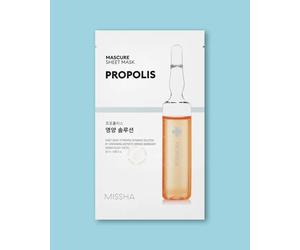 Missha Maschera viso in tessuto Mascure Nutrition Solution Sheet Mask Propolis - 27 ml / 1 pz