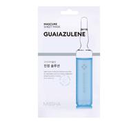 Missha Maschera viso in tessuto Mascure Calming Solution Sheet Mask Guaiazulene - 27 ml / 1 pz
