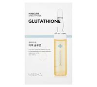 Missha - Mascure Whitening Solution Sheet Mask (Glutathione) Maschere glow 28 ml unisex