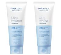 MISSHA Super Aqua Ultra Hyalron detergente schiumogeno 200 ml 2ea lavaggio viso