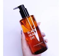 MISSHA Super Off Cleansing Oil Black Head Off 305 ml detergente multifunzione...
