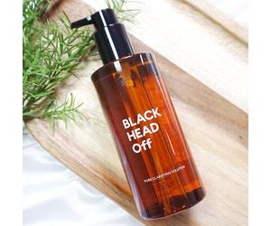 MISSHA Super Off Cleansing Oil Black Head Off 305 ml olio detergente per trucco