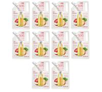 MISSHA Talks Vegan Squeeze Pocket Sleeping Mask - Skin Smoother - 10g (10ea) Set