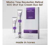 Missha Time Revolution Retinol 500 Shot Eye Cream Duo Set 15 ml + 15 ml