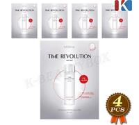 MISSHA Time Revolution The First Essence Mask 30 g x 4 pezzi fogli maschera...
