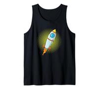 Missile a Fumetti Moon Rocket Spaceship Canotta