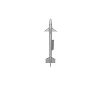 Missile AIM-9 Sidewinder per Modello A-10 Warthog Scala 1/18 Stampato 3D