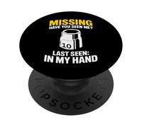 Missing Have You Seen Me 10MM Socket Car Guy Meccanico PopSockets PopGrip Adesivo