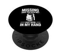 Missing Have You Seen Me 10MM Socket Car Guy Meccanico PopSockets PopGrip Adesivo