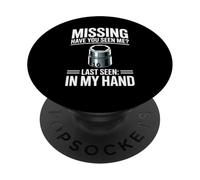 Missing Have You Seen Me 10MM Socket Car Guy Meccanico PopSockets PopGrip Adesivo