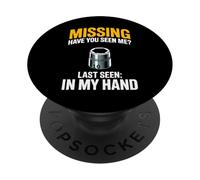 Missing Have You Seen Me 10MM Socket Car Guy Meccanico PopSockets PopGrip Adesivo