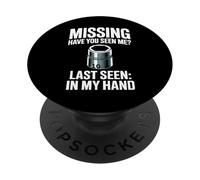 Missing Have You Seen Me 10MM Socket Car Guy Meccanico PopSockets PopGrip Adesivo