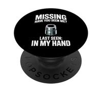 Missing Have You Seen Me 10MM Socket Car Guy Meccanico PopSockets PopGrip Adesivo