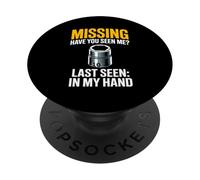 Missing Have You Seen Me 10MM Socket Car Guy Meccanico PopSockets PopGrip Adesivo